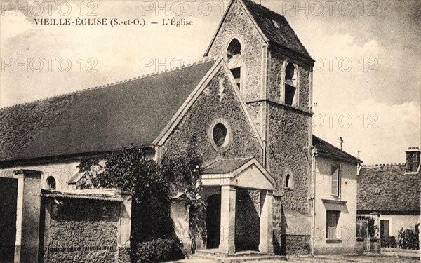 VIEILLE-EGLISE-EN-YVELINES,
Eglise