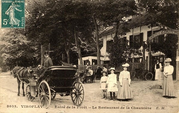 SCENE DE RUE A VIROFLAY