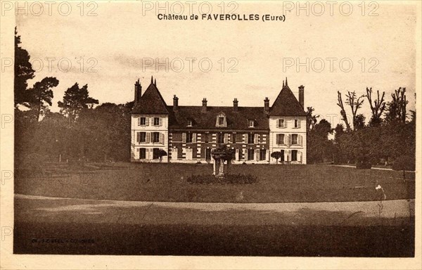 FAVEROLLES-LA-CAMPAGNE,
Château