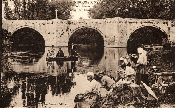 PONT SUR LE THOUET A SAINT- GENEROUX