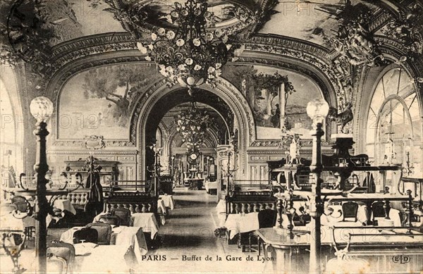 Le Train Bleu, Gare de Lyon à Paris