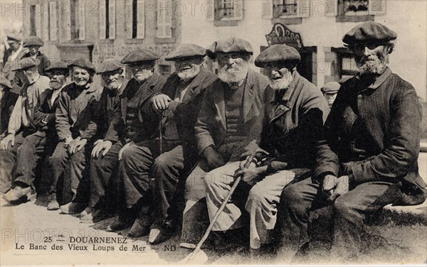 VIEUX MARINS A DOUARNENEZ