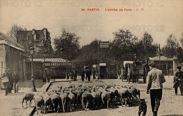 L'entrée de Paris