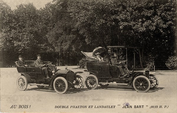 Double phaeton et landaulet