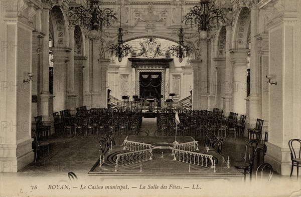 Royan, salle des fêtes du Casino Municipal