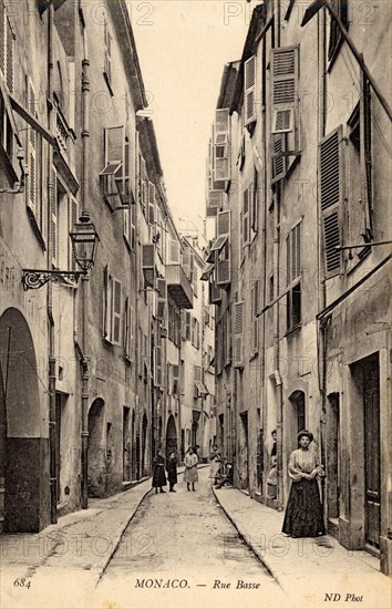 Monaco, rue Basse