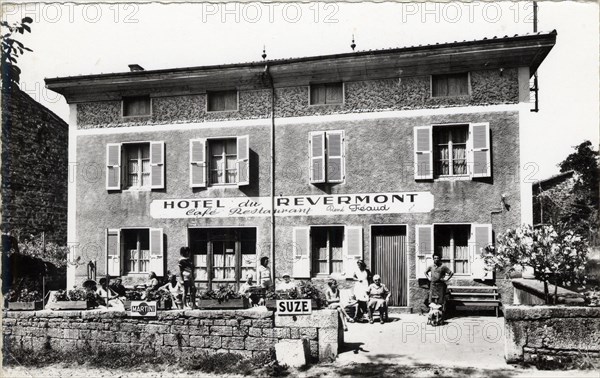 CUISIAT. Hôtel du Revermont.
Département : Ain (01). Région : Auvergne-Rhône-Alpes (anciennement Rhônes-Alpes)