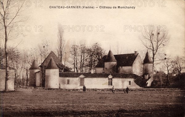 CHATEAU-GARNIER. Département : Vienne (86). Région : Nouvelle-Aquitaine (anciennement Poitou-Charentes)