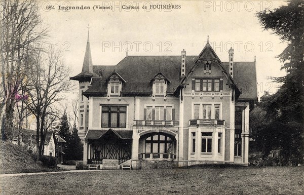 INGRANDES. Département : Vienne (86). Région : Nouvelle-Aquitaine (anciennement Poitou-Charentes)