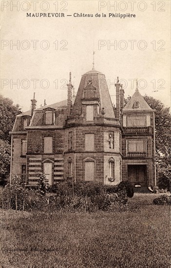 MAUPREVOIR. Département : Vienne (86). Région : Nouvelle-Aquitaine (anciennement Poitou-Charentes)
