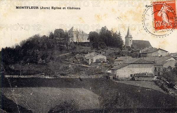 MONTFLEUR. Département : Jura (39). Région : Région : Bourgogne-Franche-Comté (anciennement Franche-Comté)