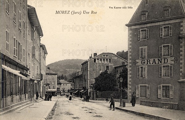 MOREZ. Département : Jura (39). Région : Région : Bourgogne-Franche-Comté (anciennement Franche-Comté)
