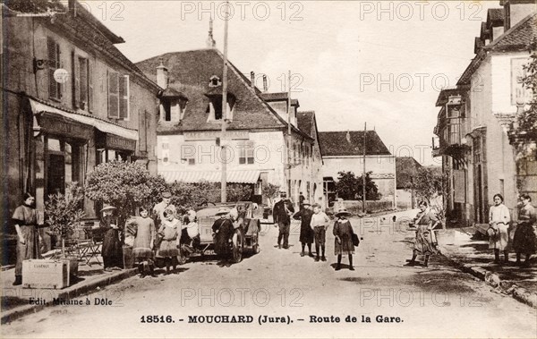 MOUCHARD. Département : Jura (39). Région : Région : Bourgogne-Franche-Comté (anciennement Franche-Comté)