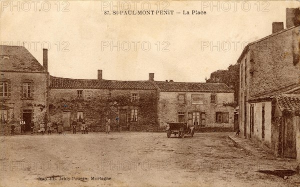 SAINT-PAUL-MONT-PENIT. Département : Vendée (85). Région : Pays de la Loire