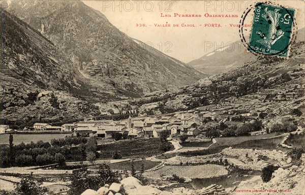 PORTA. Département : Pyrénées Orientales (66). Région : Languedoc Roussillon