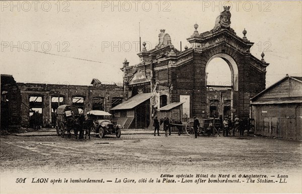 Laon pendant la Première Guerre Mondiale