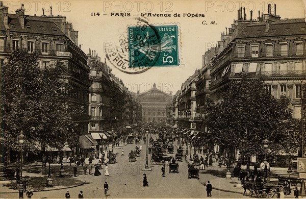 Paris, avenue de l'Opéra