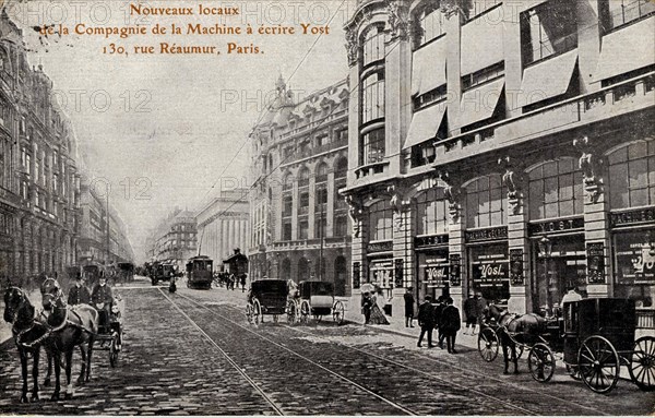 Paris, rue Réaumur