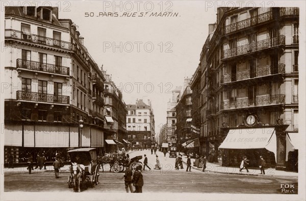 Paris, rue Saint-Martin