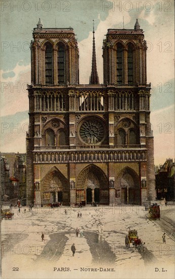 Paris, Cathédrale Notre-Dame de Paris