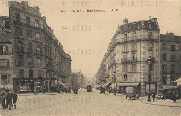 Paris, rue Monge