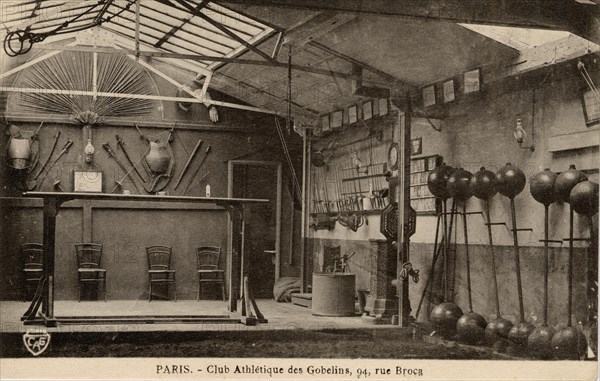 Le Club athlétique des Gobelins à Paris