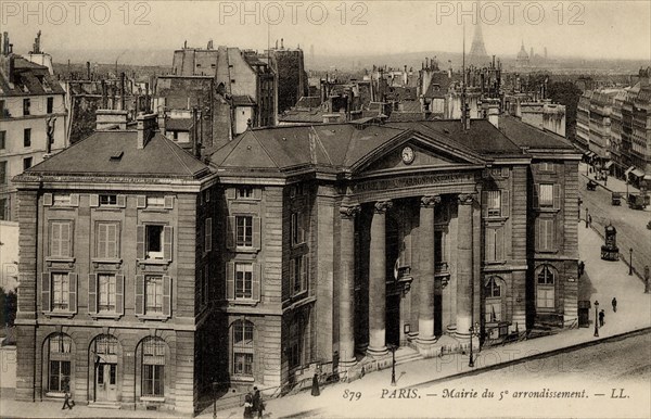 Paris, mairie du 5e arrondissement