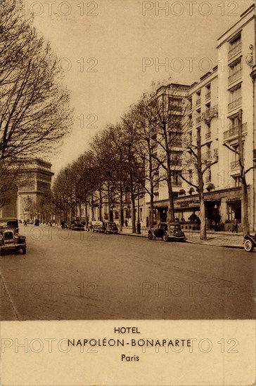 Paris, Hôtel Napoléon Bonaparte, avenue de Friedland