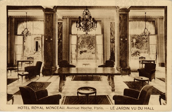 Paris, Hôtel Royal Monceau