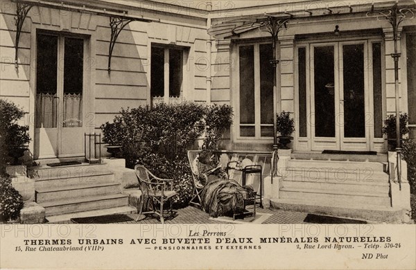 Paris, Thermes urbains, rue Chateaubriand