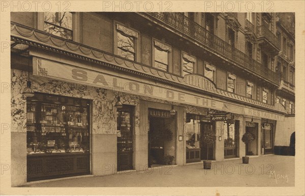 Paris, Salon de thé Félix Potin