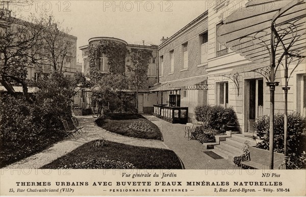 Paris, Thermes urbains, rue Chateaubriand