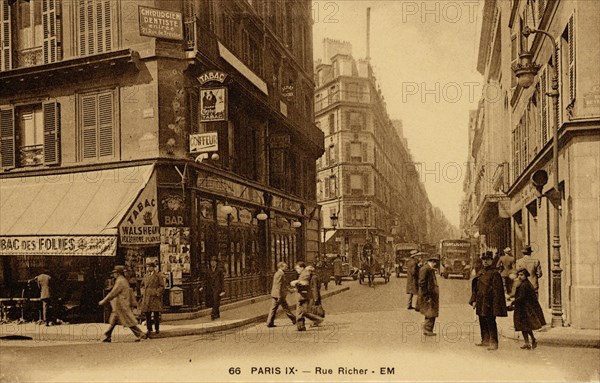 Paris, Rue Richer