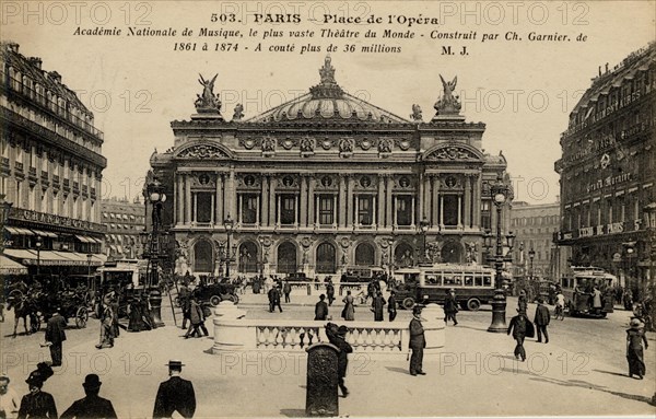 Paris, Place de l'Opéra