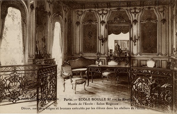 Paris, Ecole Boulle, 57 rue de Reuilly