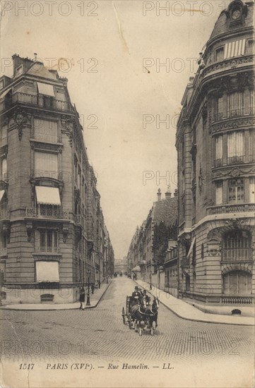 Paris, 16e arrondissement, rue Hamelin