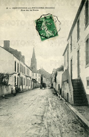 Chavagnes-en-Paillers, rue de la Poste