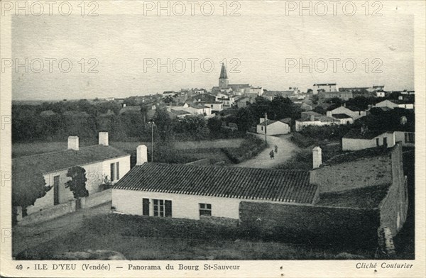 Ile d'Yeu, Bourg Saint-Sauveur