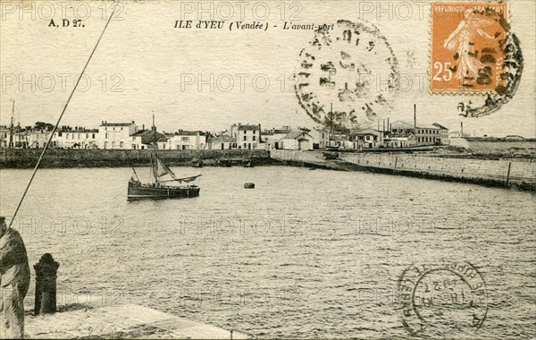 Ile d'Yeu, l'avant-port