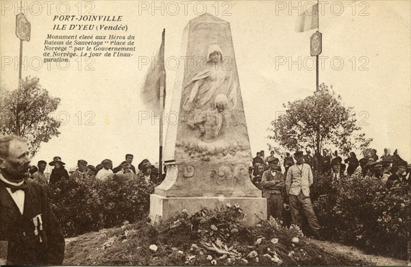 Ile d'Yeu, monument commémoratif