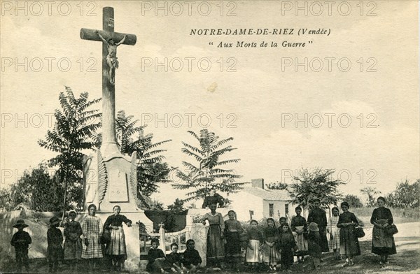 Notre-Dame-de-Riez, Monument aux morts