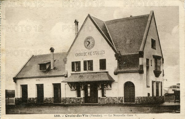 Saint-Gilles-Croix-de-Vie, la gare