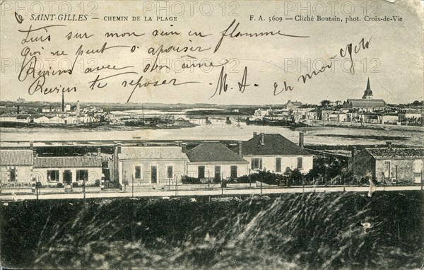 Saint-Gilles-Croix-de-Vie, Chemin de la Plage