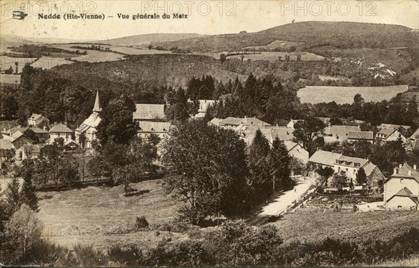 Nedde, vue générale du Metz (Met)