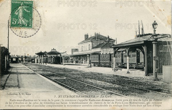 Gare de Nuits-sous-Ravières