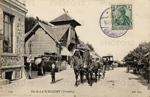 Poste frontière du Col de la Schlucht