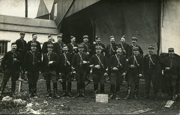 Military group from Pont-Sous-Gallardon