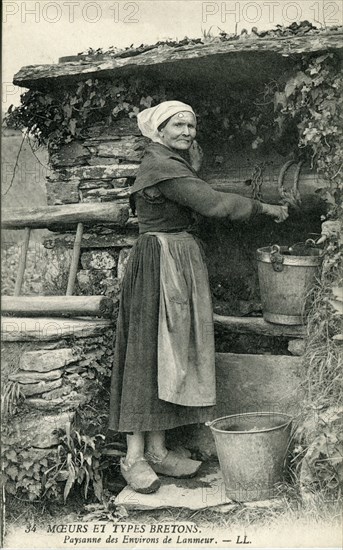 Female farmer from Lanmeur