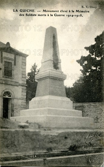 La Guiche, le monument aux Morts