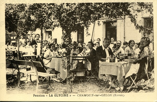 Chamoux-Sur-Gelon, pension La Glycine